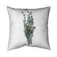 thumbnail image 1 of Begin Home Decor 5543-1818-GA92 18 x 18 in. Thyme Leaves Bundle-Double Sided Print Indoor Pillow Cover, 1 of 1