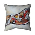 thumbnail image 1 of Begin Home Decor 5543-1818-MU12 18 x 18 in. Abstract Serenade-Double Sided Print Indoor Pillow Cover, 1 of 1