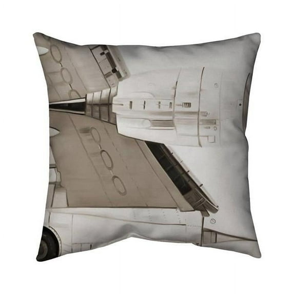 Begin Home Decor 5543-1818-TR71-1 18 x 18 in. Underside-Double Sided Print Indoor Pillow Cover