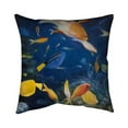 thumbnail image 1 of Begin Home Decor 5543-2020-AN169 20 x 20 in. Colorful Fish Under The Sea-Double Sided Print Indoor Pillow Cover, 1 of 1