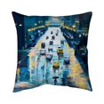 thumbnail image 1 of Begin Home Decor 5543-2020-CI269 20 x 20 in. Rainy Streets of New York-Double Sided Print Indoor Pillow Cover, 1 of 1