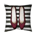 thumbnail image 1 of Begin Home Decor 5543-2020-FA6-1 20 x 20 in. Leopard Pink Shoes-Double Sided Print Indoor Pillow Cover, 1 of 1