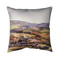 thumbnail image 1 of Begin Home Decor 5543-2020-LA156 20 x 20 in. Beautiful Hills-Double Sided Print Indoor Pillow Cover, 1 of 1