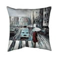 thumbnail image 1 of Begin Home Decor 5543-2626-CI12 26 x 26 in. Abstract Pedestrian Crossing-Double Sided Print Indoor Pillow Cover, 1 of 1