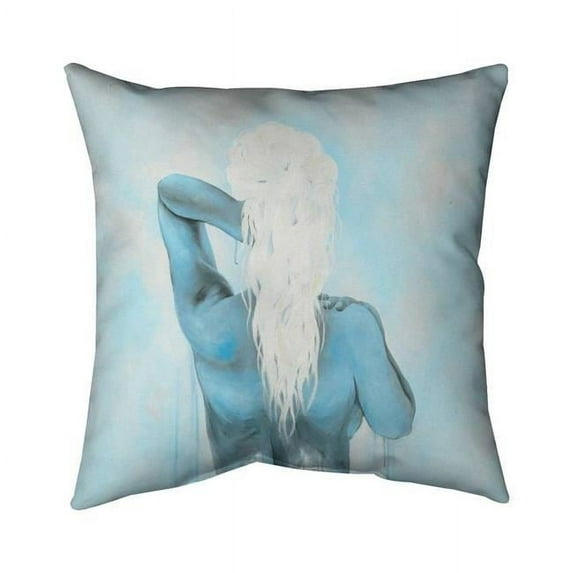 Begin Home Decor 5543-2626-FI42 26 x 26 in. Dreamy Woman-Double Sided Print Indoor Pillow Cover