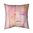 thumbnail image 1 of Begin Home Decor 5543-2626-FI6-1 26 x 26 in. Abstract Portrait Feminine-Double Sided Print Indoor Pillow Cover, 1 of 1