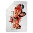 thumbnail image 1 of Begin Home Decor 5545-6080-CH9 60 x 80 in. Vintage Fire Truck-Sherpa Fleece Blanket, 1 of 1