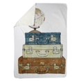 thumbnail image 1 of Begin Home Decor 5545-6080-TV13 60 x 80 in. Go Around The World-Sherpa Fleece Blanket, 1 of 1