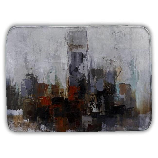 Begin Home Decor 5930-1724-CI136 17 x 24 in. Obscure Buildings Brown ...