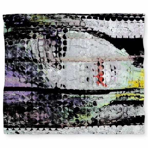 Begin Home Decor C1DCKSW0D9OJF4 Abstract Colorful Woman Face King Size Duvet Cover - Home Decor