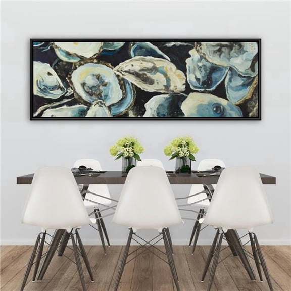 Begin Home Decor C1FC2060MHZP2X 20 x 60 in. Oyster Shells - Brown Coastal Framed Canvas Home Decor