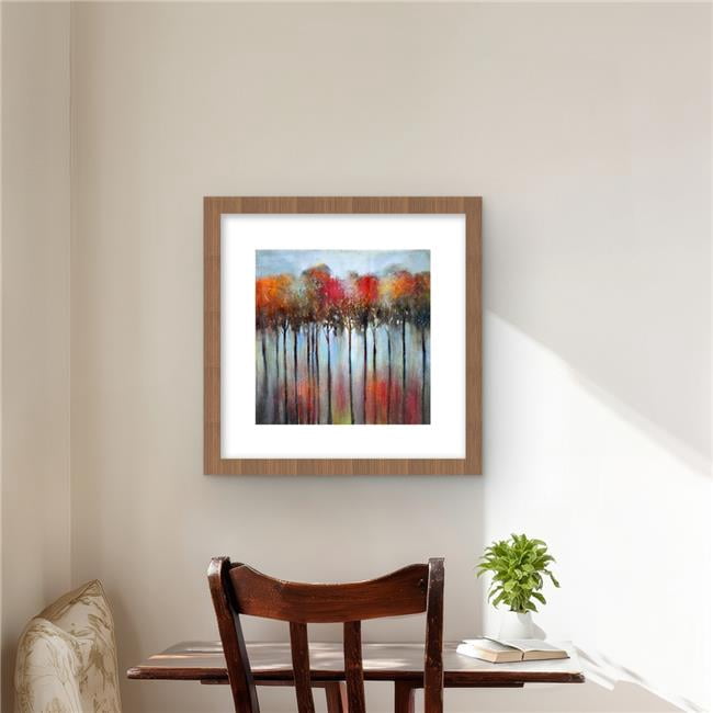 Begin Home Decor C1FM161653MKEZ 16 x 16 in. Abstract & Colorful Forest ...