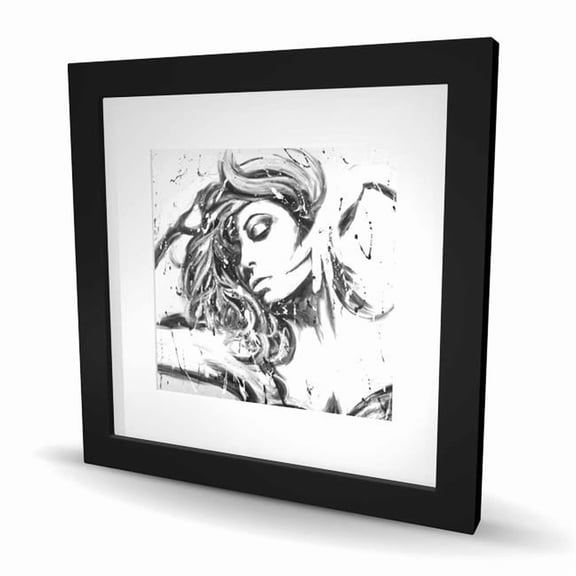 Begin Home Decor C1FM1616RHSSEZ 16 x 16 in. Dance All Night - Contemporary Figurative Framed Print