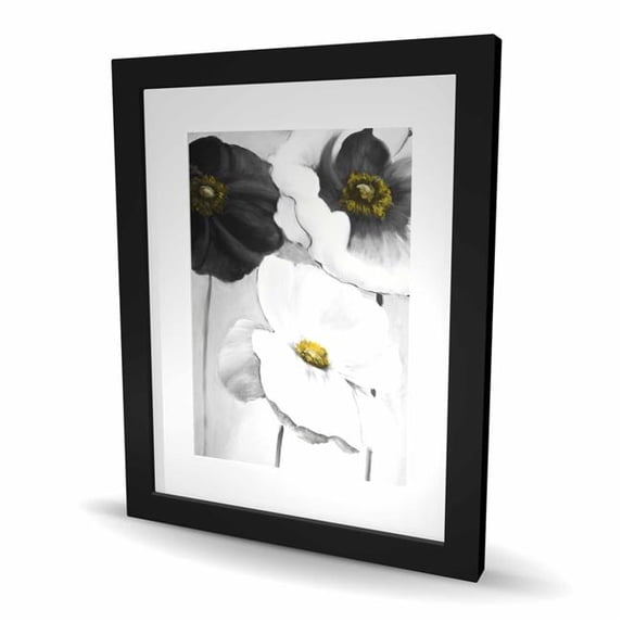 Begin Home Decor C1FM16200IAFZ5 16 x 20 in. Assorted White Flowers ...