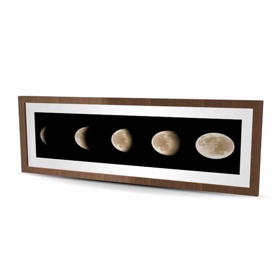 Begin Home Decor C1FM16480VT7RR 16 x 48 in. Eclipse - Spiritual Astronomy Matted Print for Home Decor