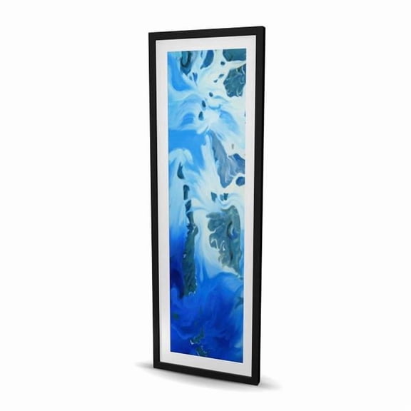 Begin Home Decor C1FM2060KQELKO 20 x 60 in. Satellite View of Mergui Islands - Framed Matted Print Decor