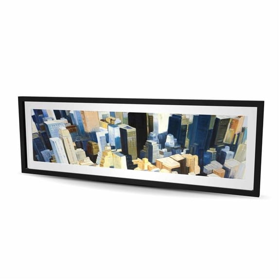 Begin Home Decor C1FM2060OER8K3 20 x 60 in. Manhattan View Empire State Building - Framed Print Decor