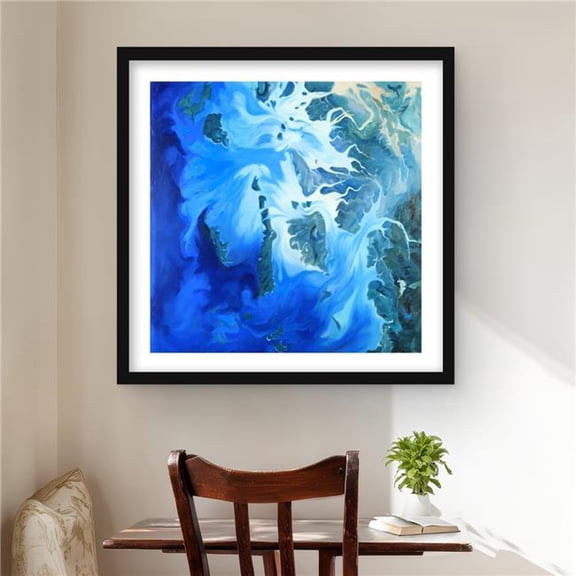 Begin Home Decor C1FM2424XYZT74 24 x 24 in. Satellite View of Mergui Islands Print Wall Art - Home Decor Art