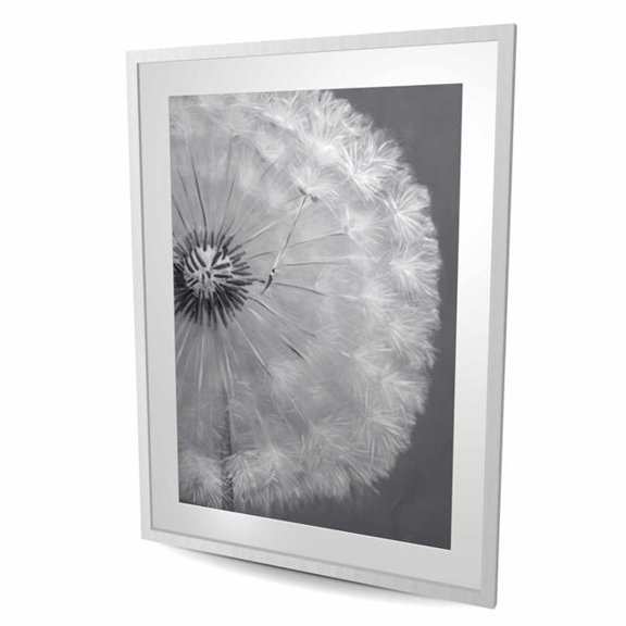 Begin Home Decor C1FM3648NUYIDS 36 x 48 in. Dandelion Puff Ball - Best Sellers Hyperrealist Framed Print