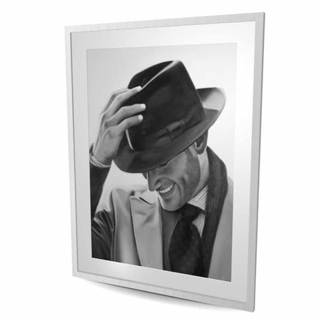 Begin Home Decor C1FM3648Z52KX1 36 x 48 in. Well-Dressed Man - Fashion Clothes Framed Matted Print Decor