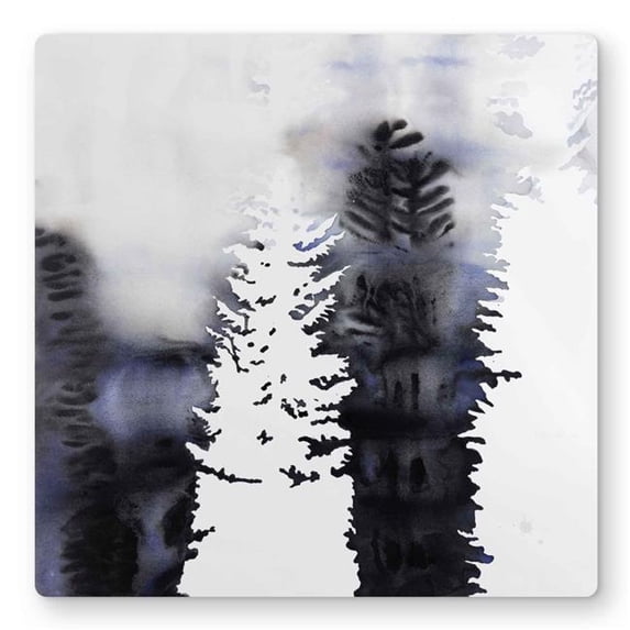 Begin Home Decor C1MP16169LJJPC 16 x 16 in. Silhouettes of Trees ...