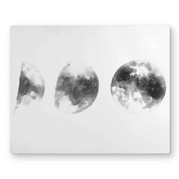 Begin Home Decor C1MP1620LKT5PK 16 x 20 in. Eclipse In Several Phases Wall Art - Scandinavian Metal Print Decor