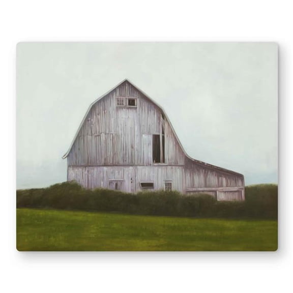 Begin Home Decor C1MP1620T0F5EO 16 x 20 in. Rustic Barn - Red Metal Print Wall Art for Unique Home Decor
