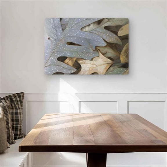 Begin Home Decor C1MP2030R54KXA 20 x 30 in. Autumn Leaves Wall Art - Floral & Botanical Trees Metal Print Decor