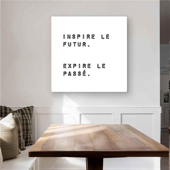 Begin Home Decor C1MP3232X7ARWX 32 x 32 in. Inspire the Future - Motivational Metal Print Wall Art for Home Decor