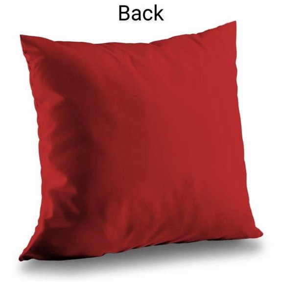 Begin Home Decor C1PC1414RANC5L 14 x 14 in. Three Red Flowers on Gray Background - Gray Romantic Throw