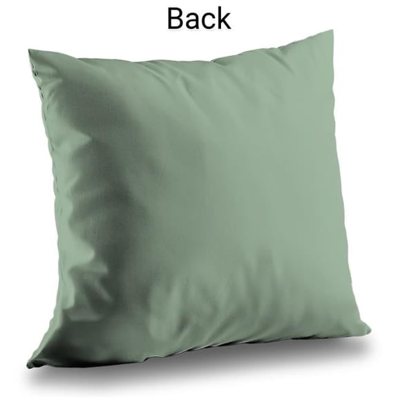 Begin Home Decor C1PT141485MDT4 14 x 14 in. Turtle Poly Twill Throw Pillow - Home Decor - Insert Included