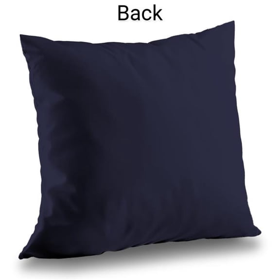 Begin Home Decor C1PT1414PCQQFQ 14 x 14 in. Luminous Blue & Bronze Shape Throw Pillow - Industrial Decor
