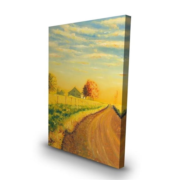 Begin Home Decor C1RC2436SWA2PN 24 x 36 in. In the Countryside - Livingroom Farmhouse Canvas for Home Decor