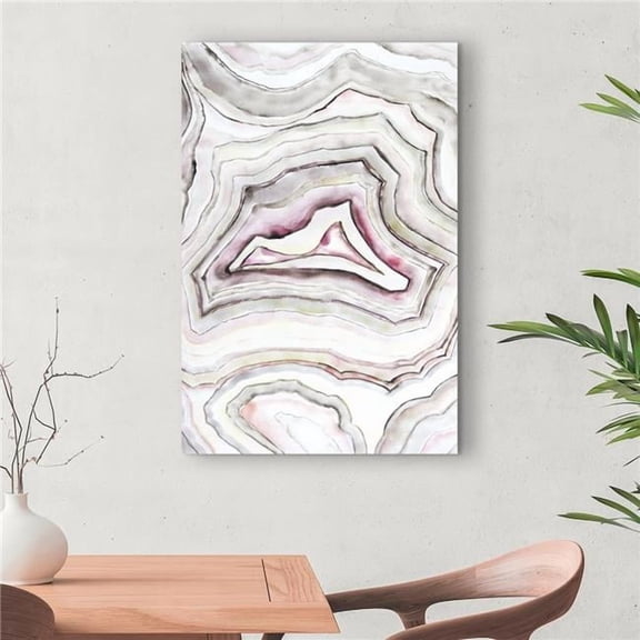 Begin Home Decor C1RC2436VFWSXN 24 x 36 in. Geode - Pattern Hygge Canvas for Cozy Home Decor