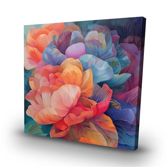 Begin Home Decor C1RC3232PG08BX 32 x 32 in. The Opening Canvas Art - Home Decor Wall Art - Modern Design