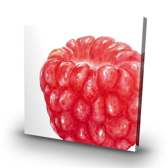 Begin Home Decor C1RC3232Z8IL9D 32 x 32 in. Raspberry - Kitchen Gastronomy Canvas for Home Decor