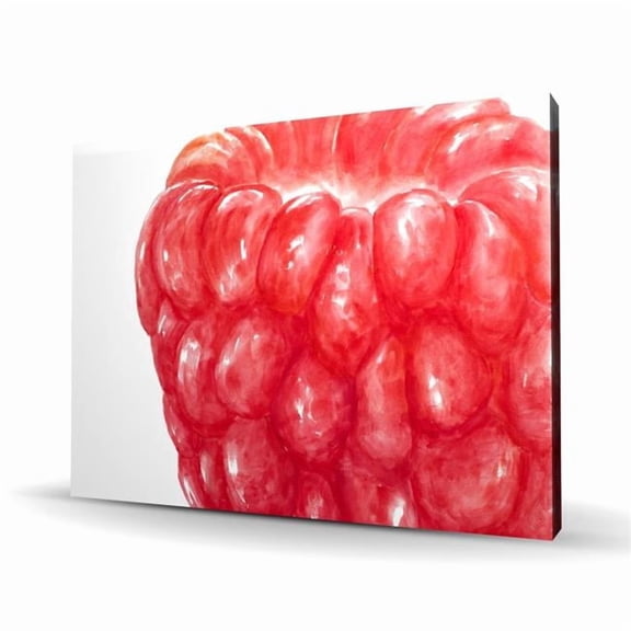 Begin Home Decor C1RC36480YJ74O 36 x 48 in. Raspberry - Gastronomy Kitchen Canvas for Home Decor