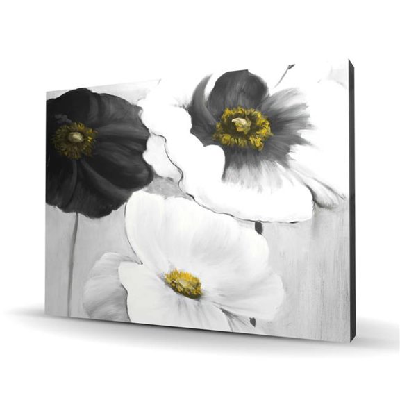 Begin Home Decor C1RC36481YNTIO 36 x 48 in. Assorted White Flowers - Botanical Canvas for Home Decor
