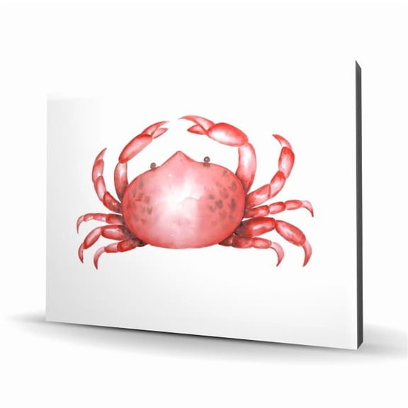 Begin Home Decor C1RC36482PG6JW 36 x 48 in. Crab - Kitchen Animals Canvas Art for Home Decor Ideas