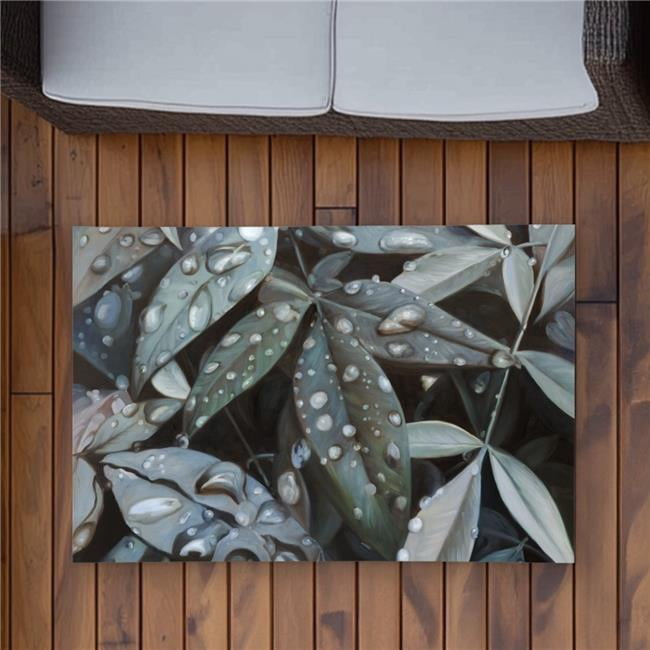 Begin Home Decor C1ROAR23XVD79T 2 x 3 ft. Leaves After Rain ...