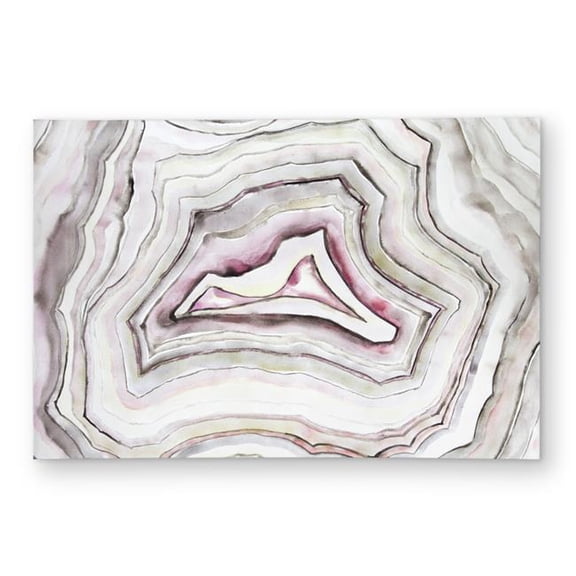 Begin Home Decor C1ROAR46H8HTU4 4 x 6 ft. Geode Beige Office Outdoor Area Rug - Home Decor Essentials - Rectangle