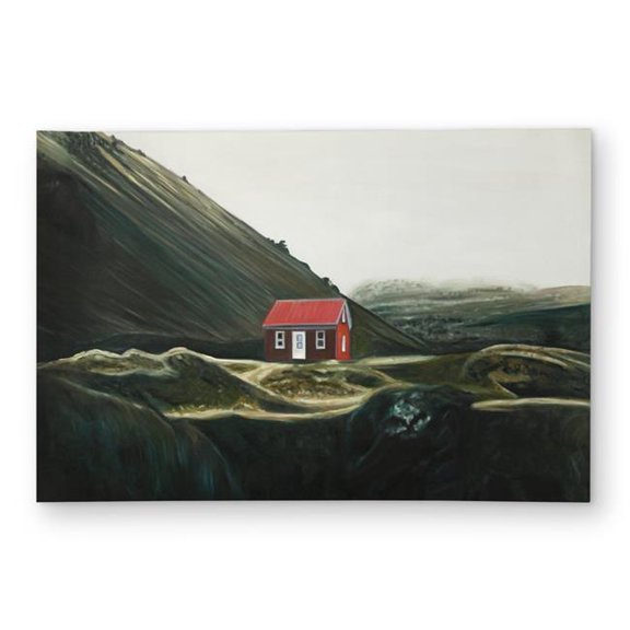 Begin Home Decor C1ROAR46TK6KCP 4 x 6 ft. Isolated Shack - Landscapes Building Outdoor Area Rug Decor - Rectangle