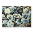thumbnail image 1 of Begin Home Decor C1ROAR577GISBA 5 x 7 ft. Oyster Shells - Gastronomy Blue Outdoor Rectangle Area Rug, 1 of 1