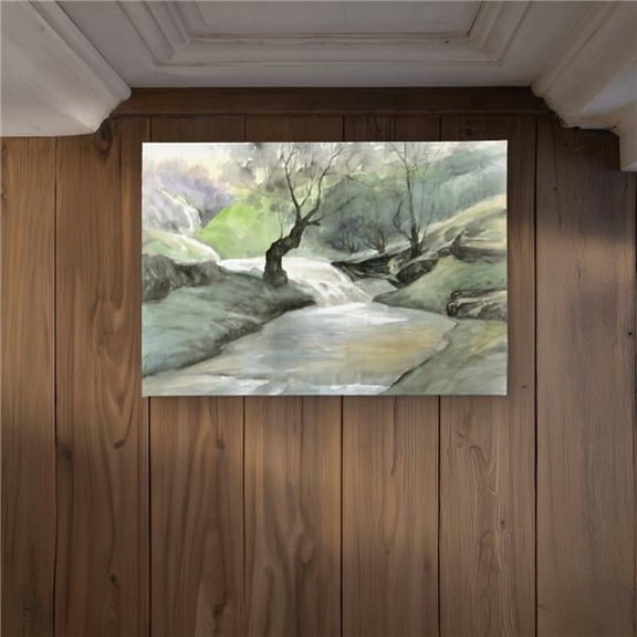 Begin Home Decor CODM17244DDMJ7 17 x 24 in. Oasis of Relaxation - Trees Landscapes Indoor Outdoor Mat