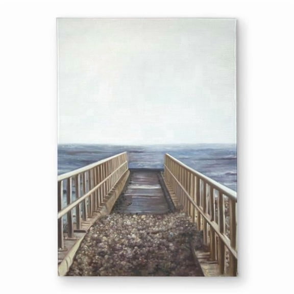 Begin Home Decor CODM172457U5XA 17 x 24 in. Relaxing Beach Door Mat - Indoor Outdoor Home Decor Mat