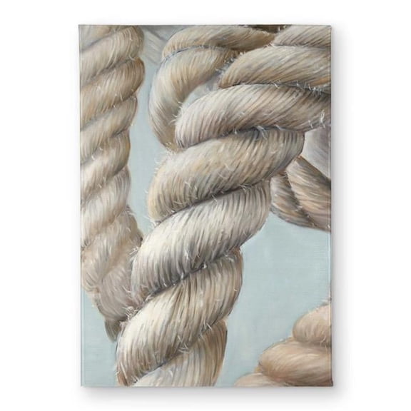Begin Home Decor CODM1724DCD6AV 17 x 24 in. Boat Rope Knot Closeup Door Mat - Coastal Marine Decor