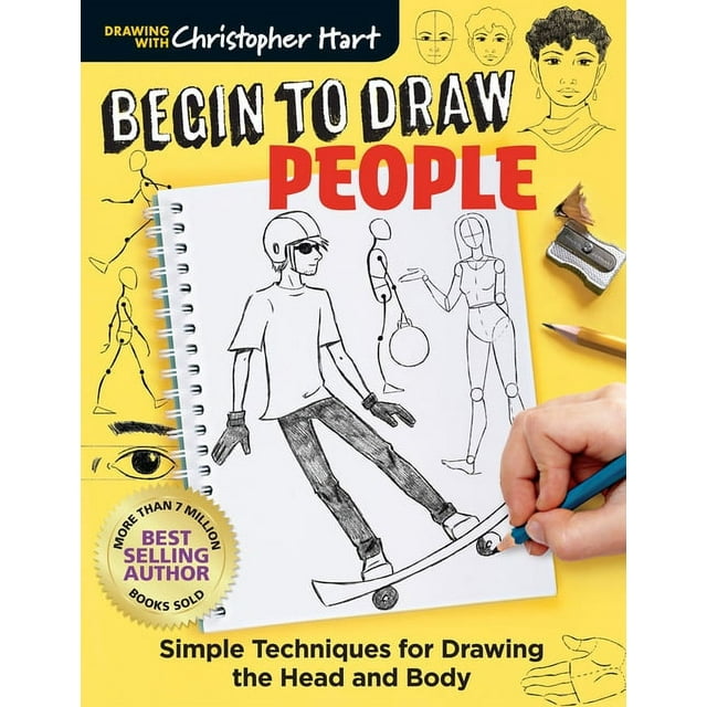 Begin to Draw People Simple Techniques for Drawing the Head and Body (Paperback)
