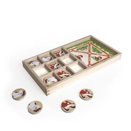 Beginagain Fox Vs. Chickens Double Game Set