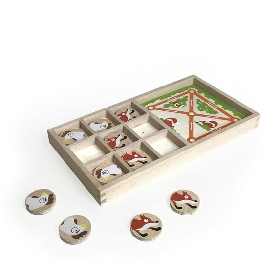 Beginagain Fox Vs. Chickens Double Game Set