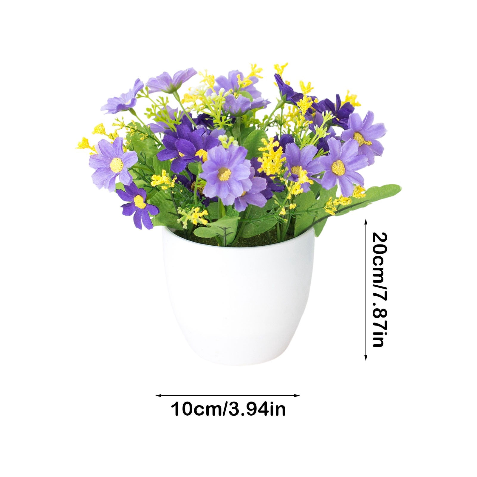 Serene Spaces Living Artificial Orchid In Pot - 26" Tall, 3 White Phalaenopsis, Realistic Home Decor 3 thumbnail image